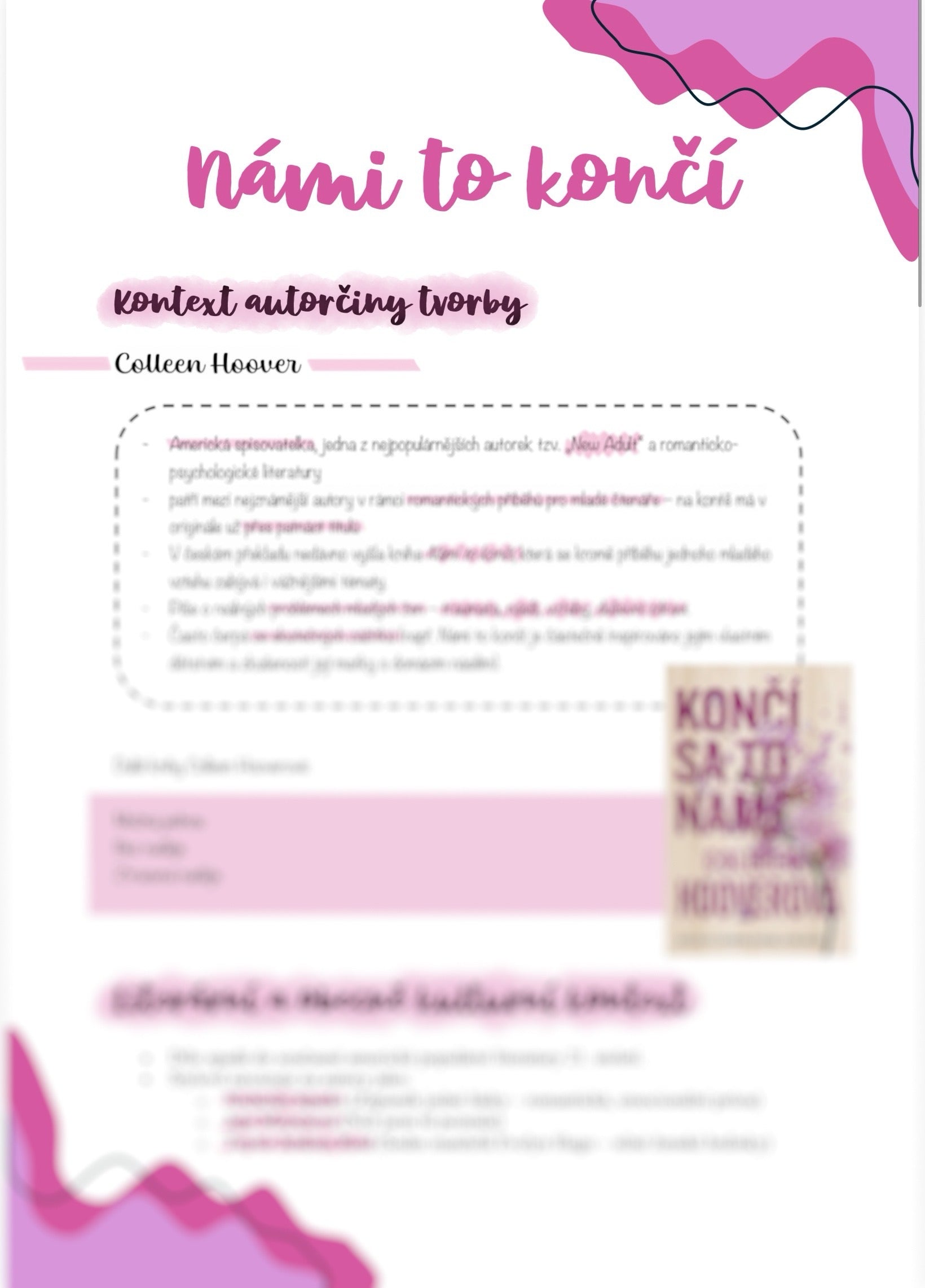 Námi to končí - Colleen Hoover