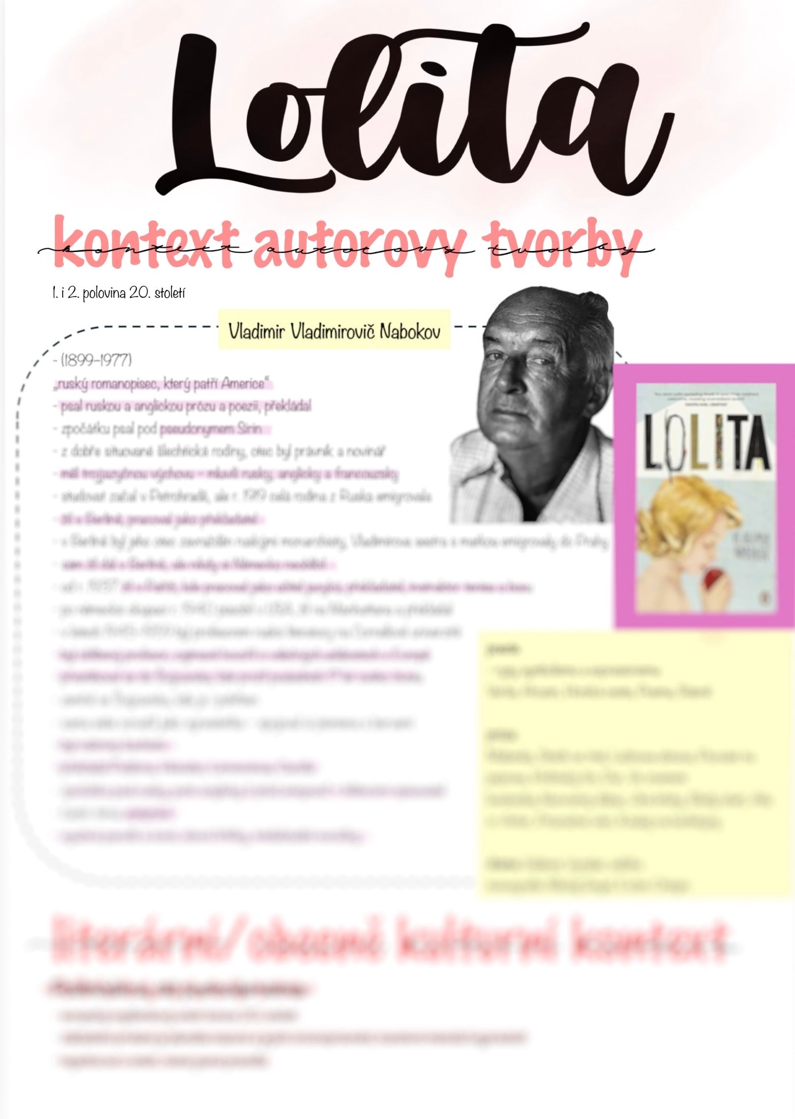 Lolita - Vladimir Vladimirovič Nabokov