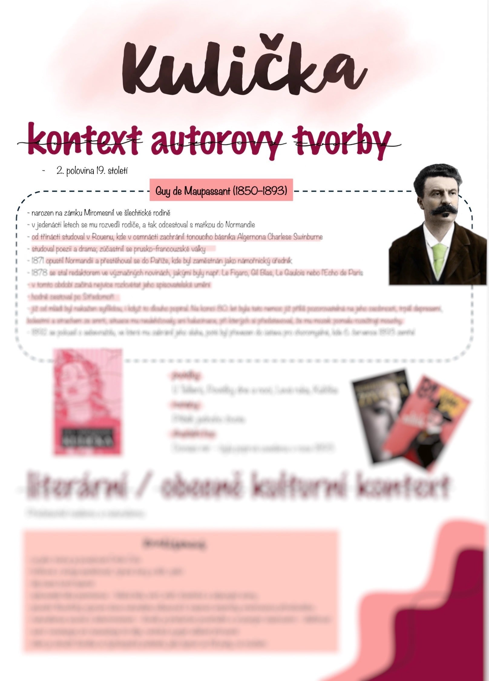 Kulička - Guy de Maupassant