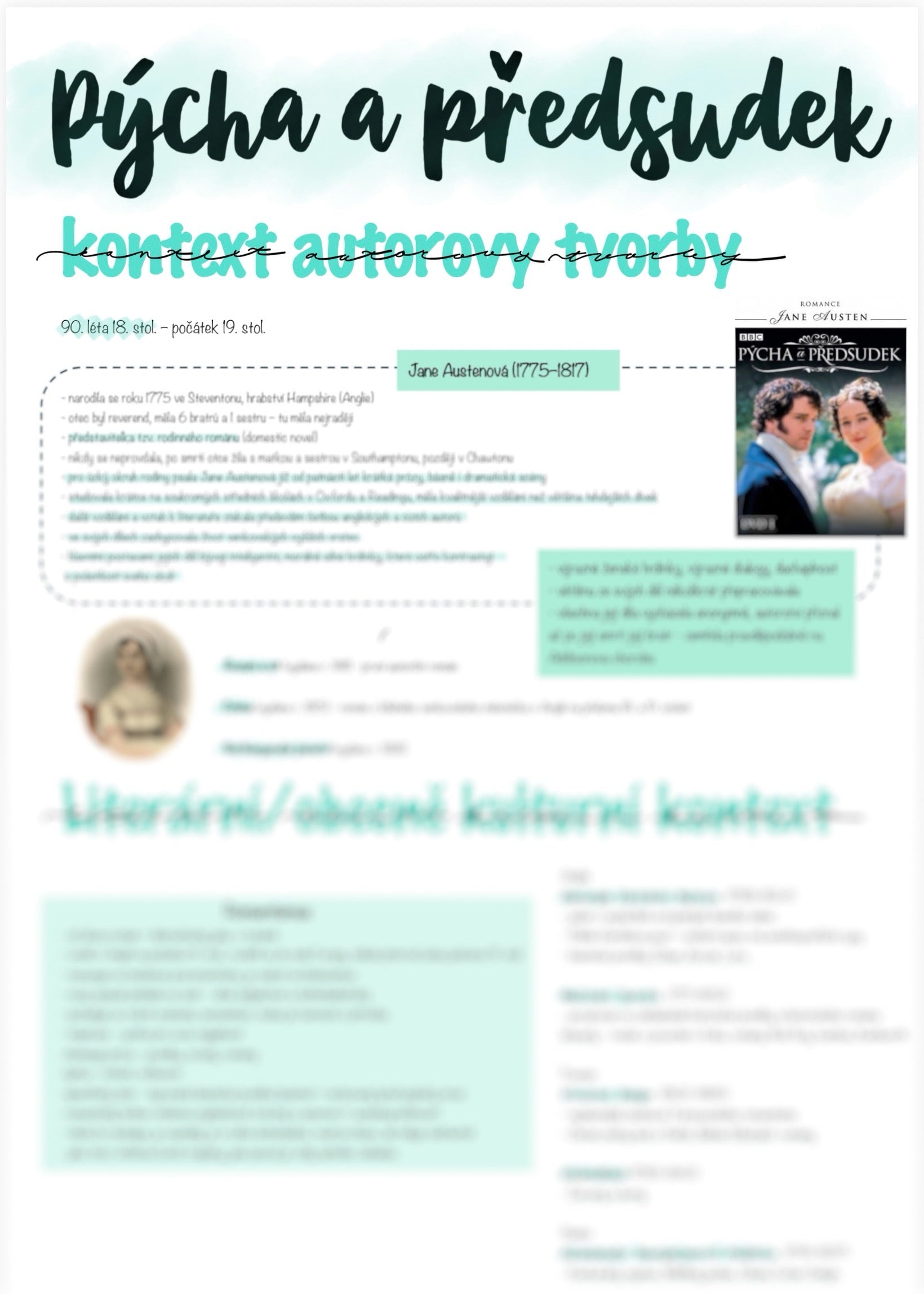 Pýcha a předsudek - Jane Austenová