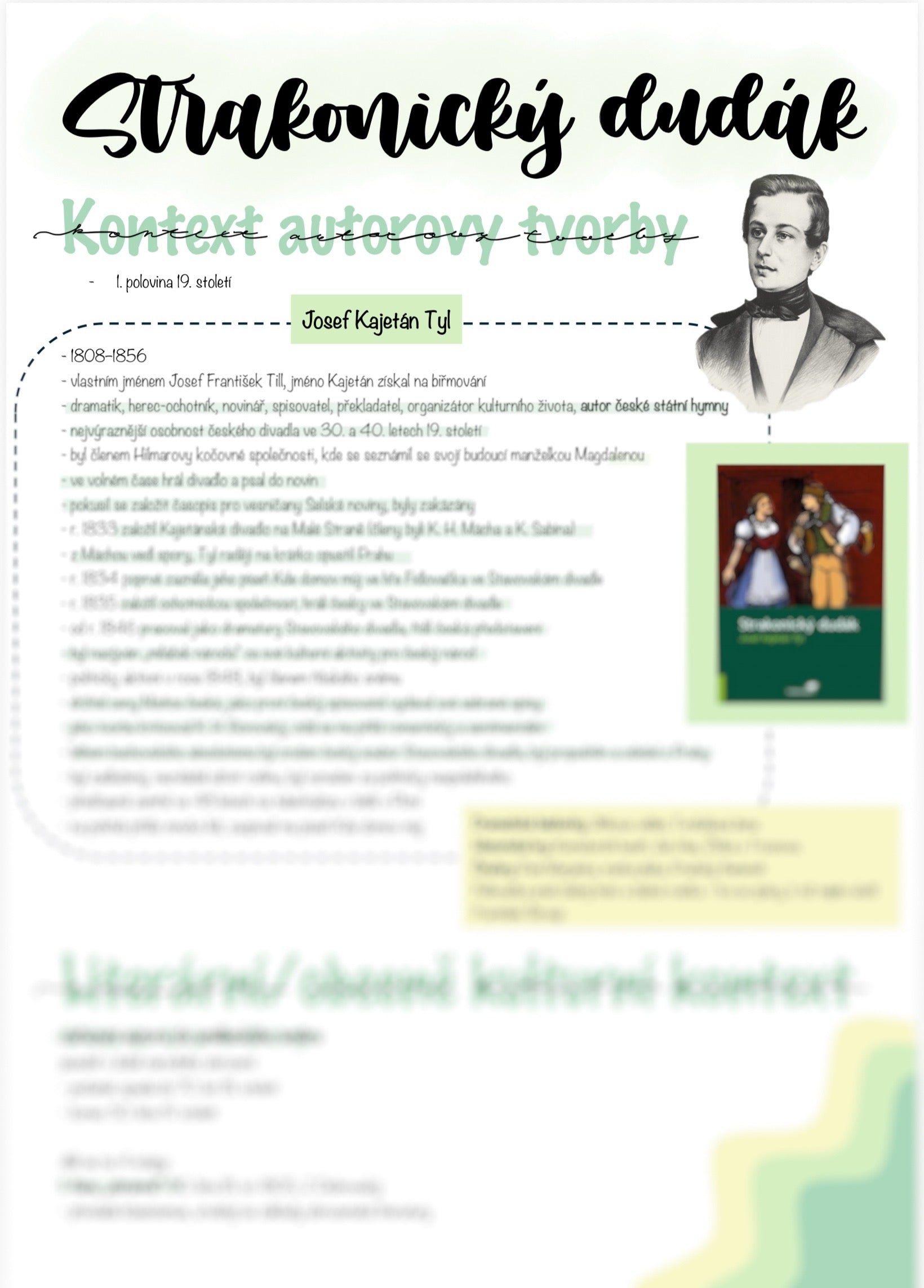 Strakonický dudák - Josef Kajetán Tyl