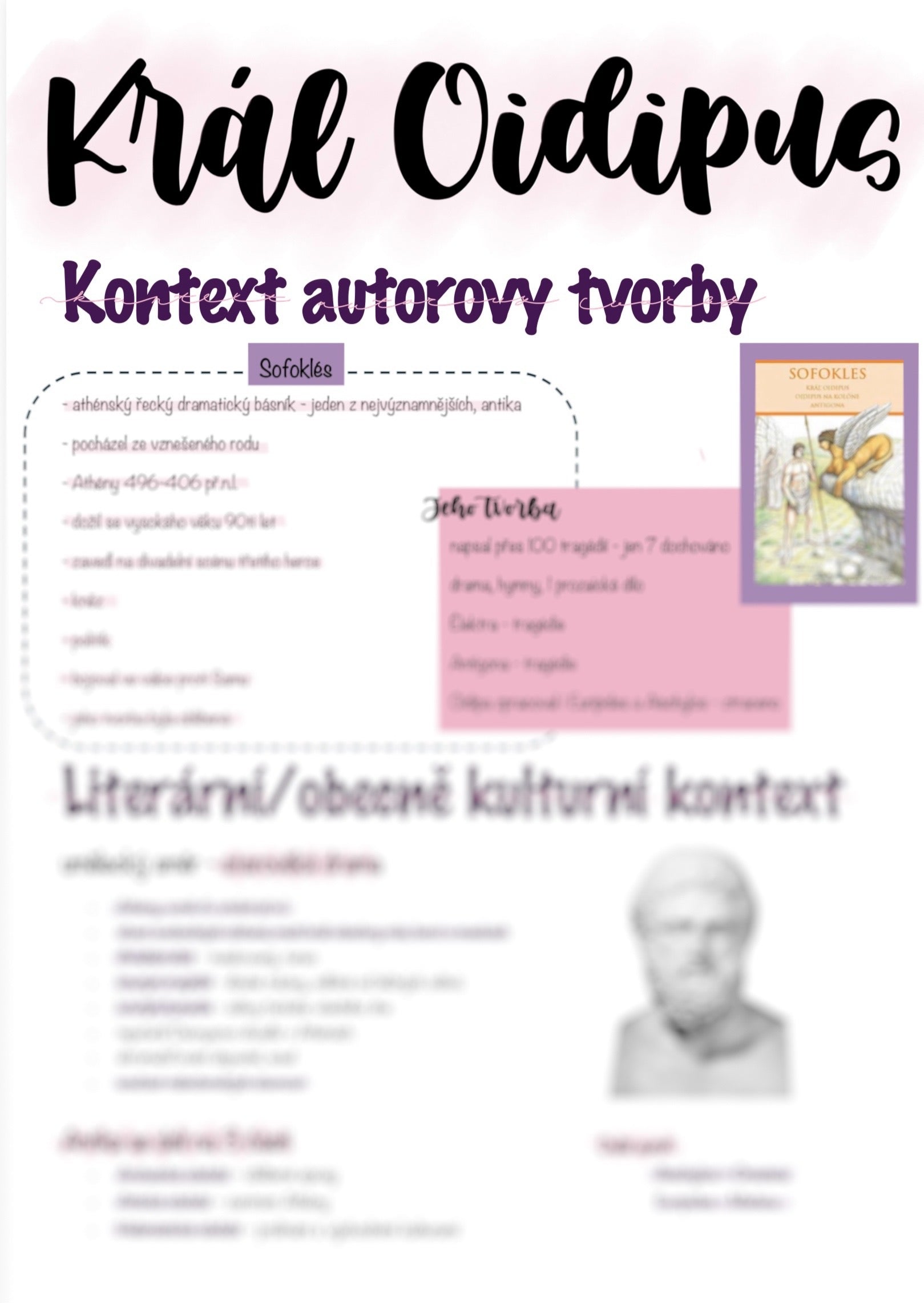 Král Oidipus - Sofoklés