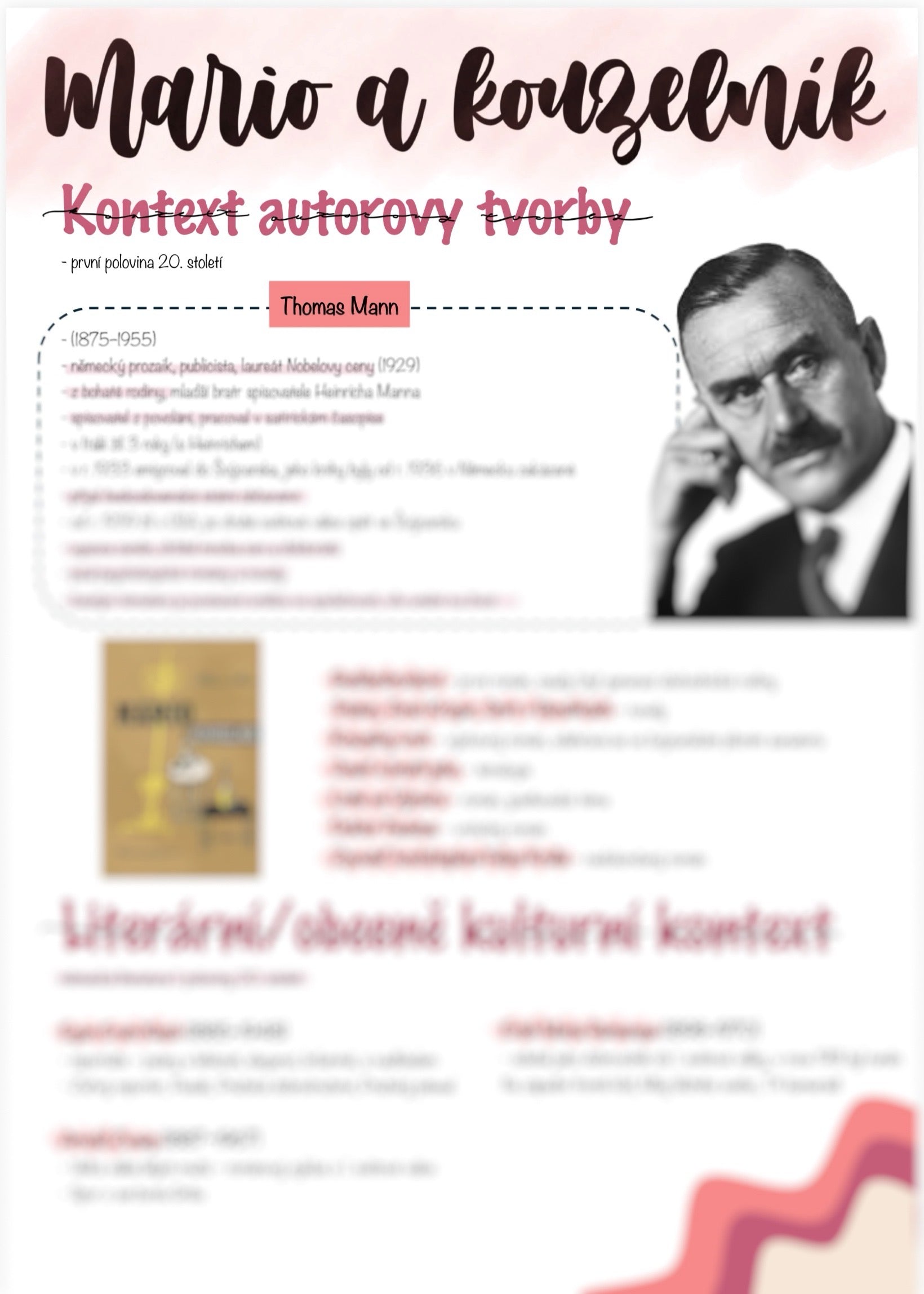 Mario a kouzelník - Thomas Mann
