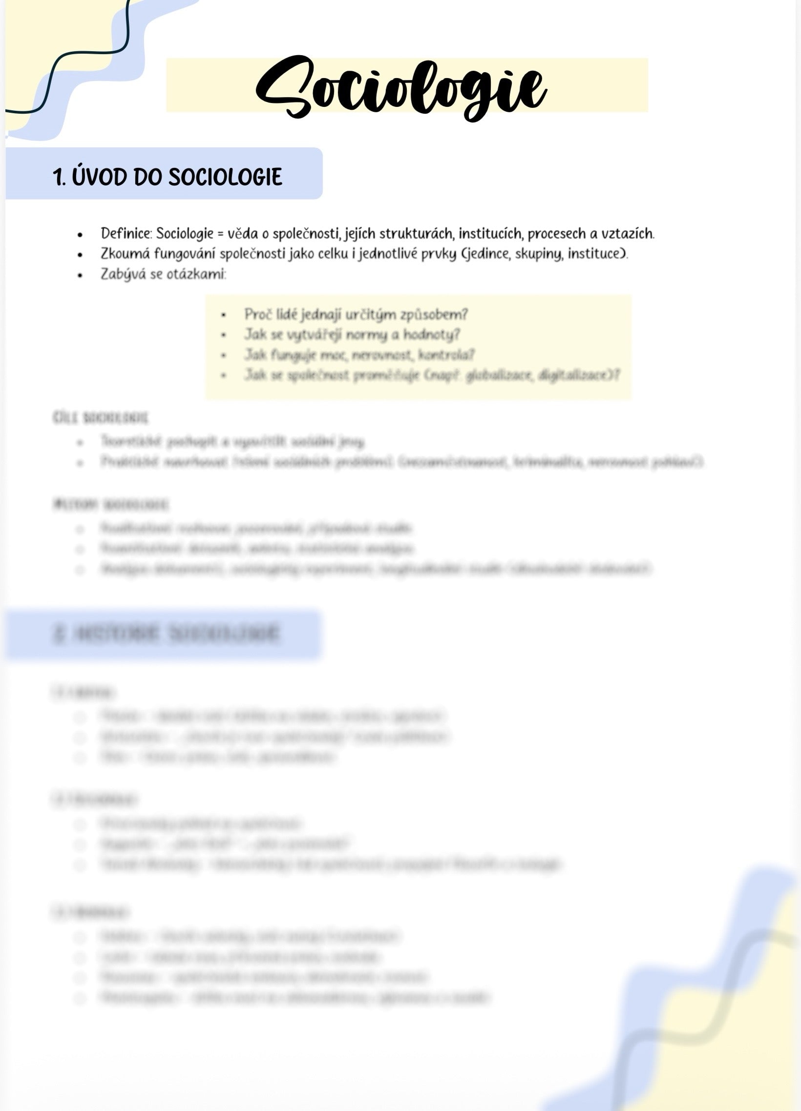 Sociologie
