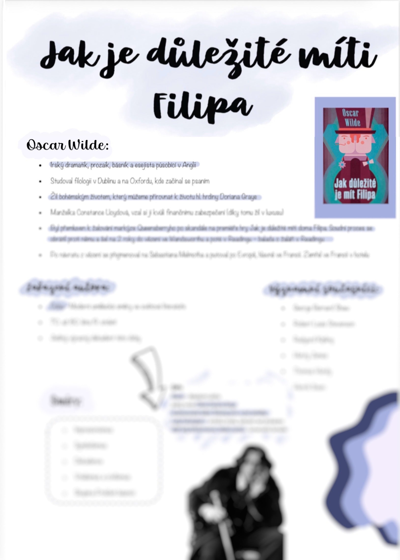Jak je důležité míti Filipa - Oscar Wilde
