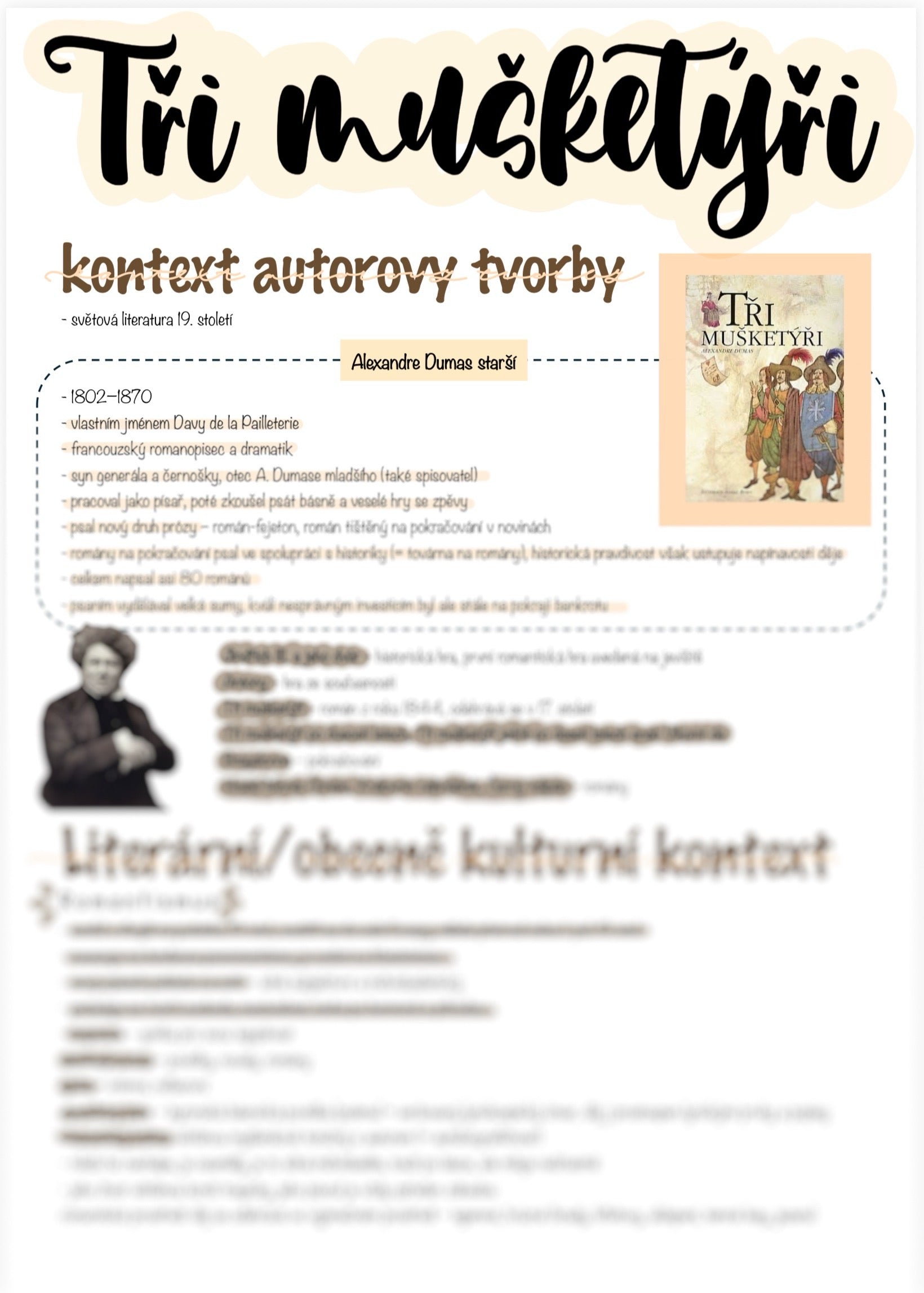 Tři mušketýři - Alexandre Dumas starší