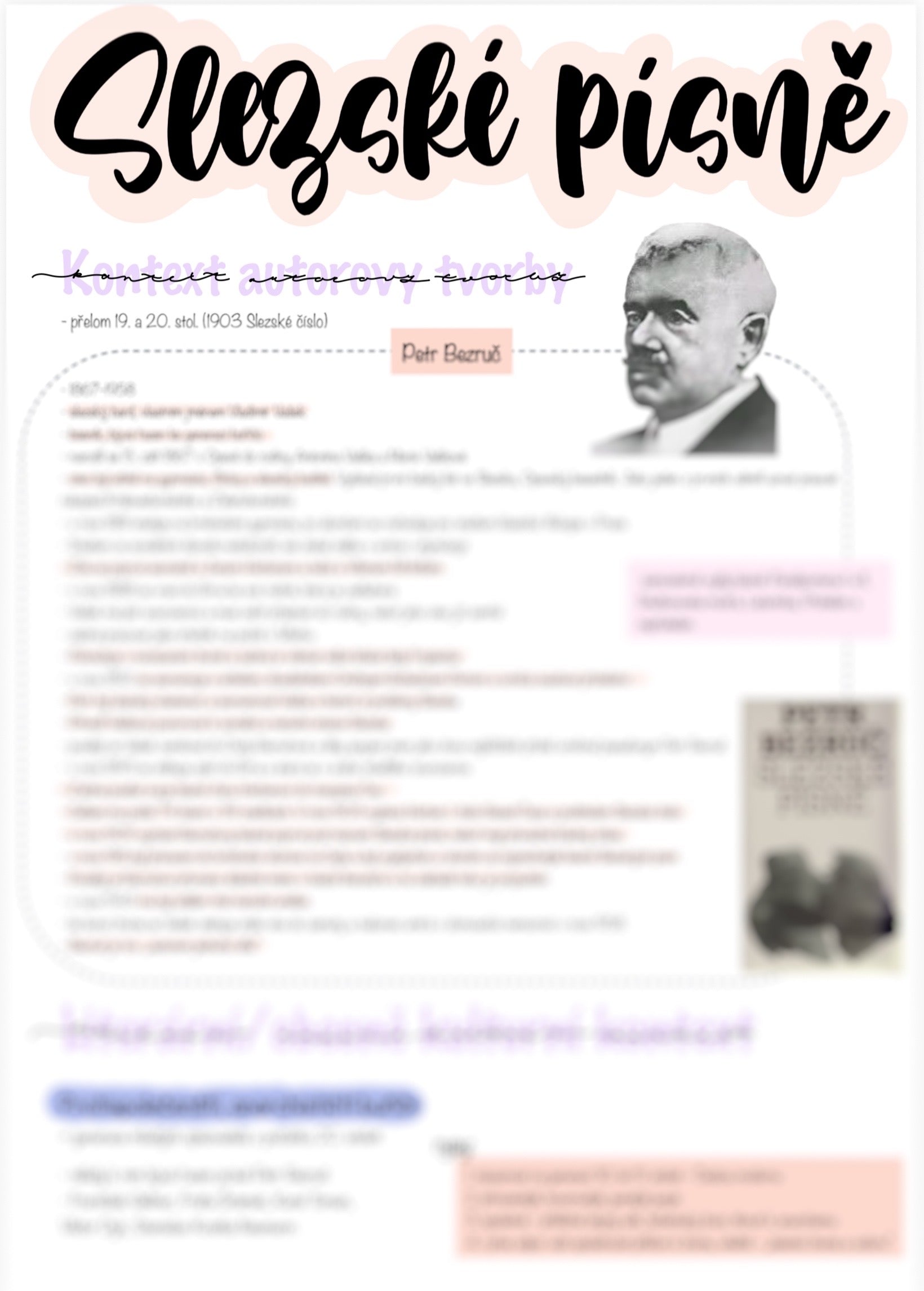 Slezské písně - Petr Bezruč