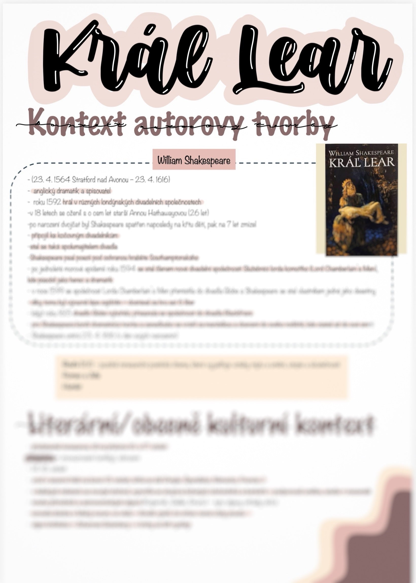 Král Lear - William Shakespeare