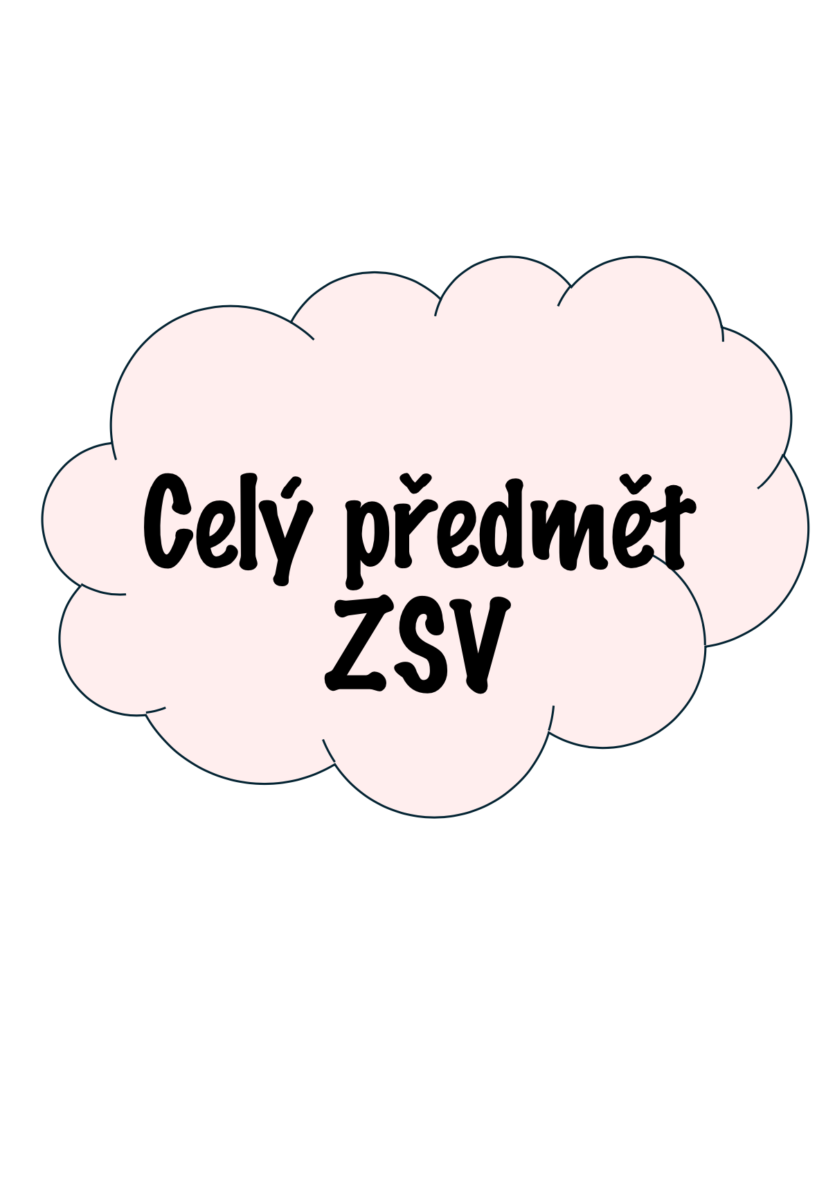 CELÝ PŘEDMĚT ZSV